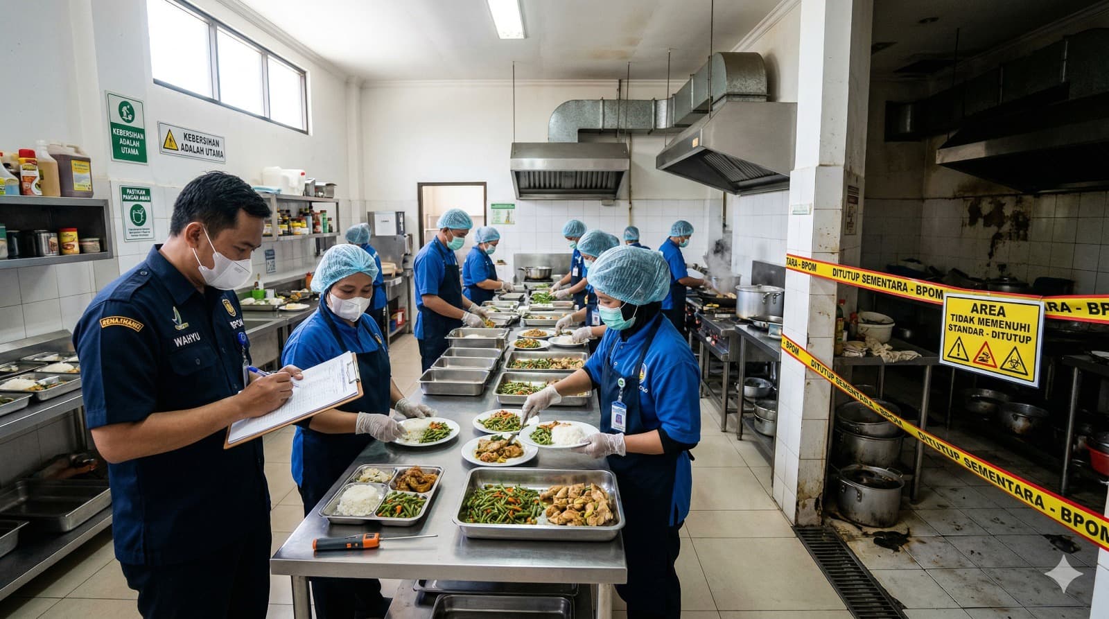 Standar Ketat Dapur Makan Bergizi Gratis, SPPG Tak Layak Ditutup